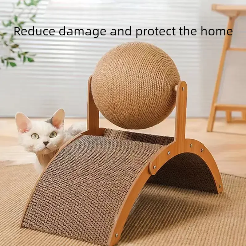 Wheel Vertical Cat Scratching Board