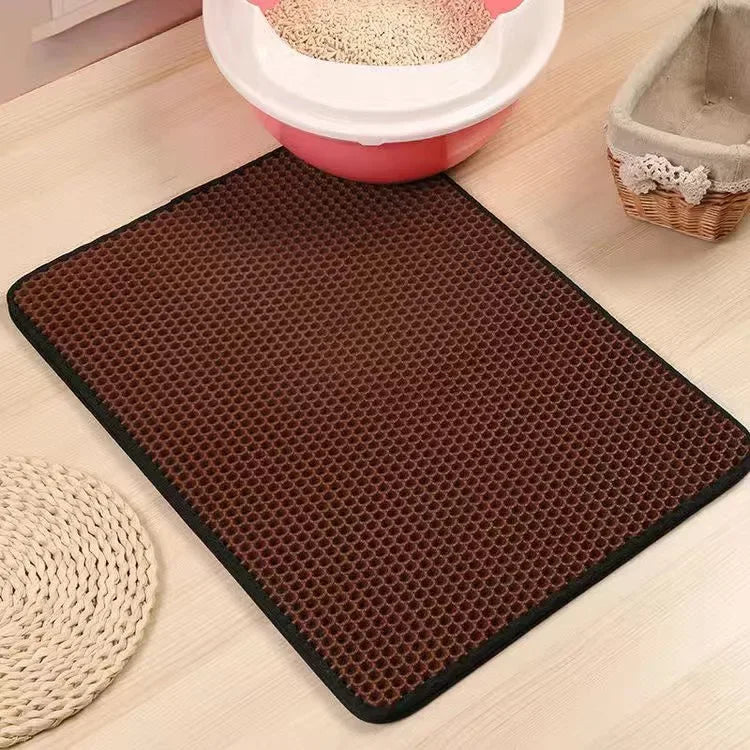 Double Cat Litter Mat
