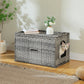 Rattan Hidden Litter Box House