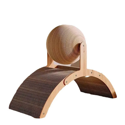 Wheel Vertical Cat Scratching Board