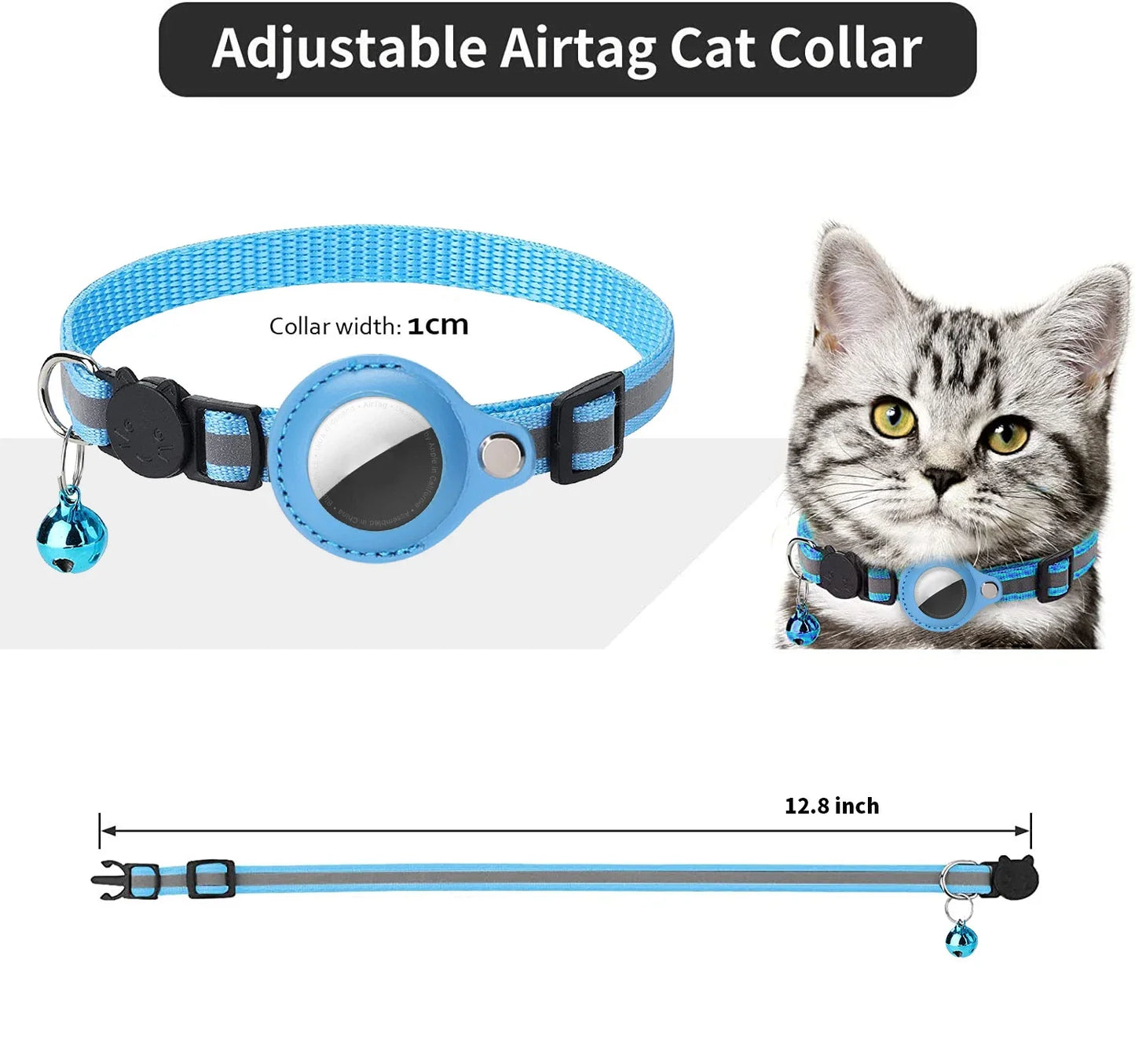 Bell Airtag Reflective Collar