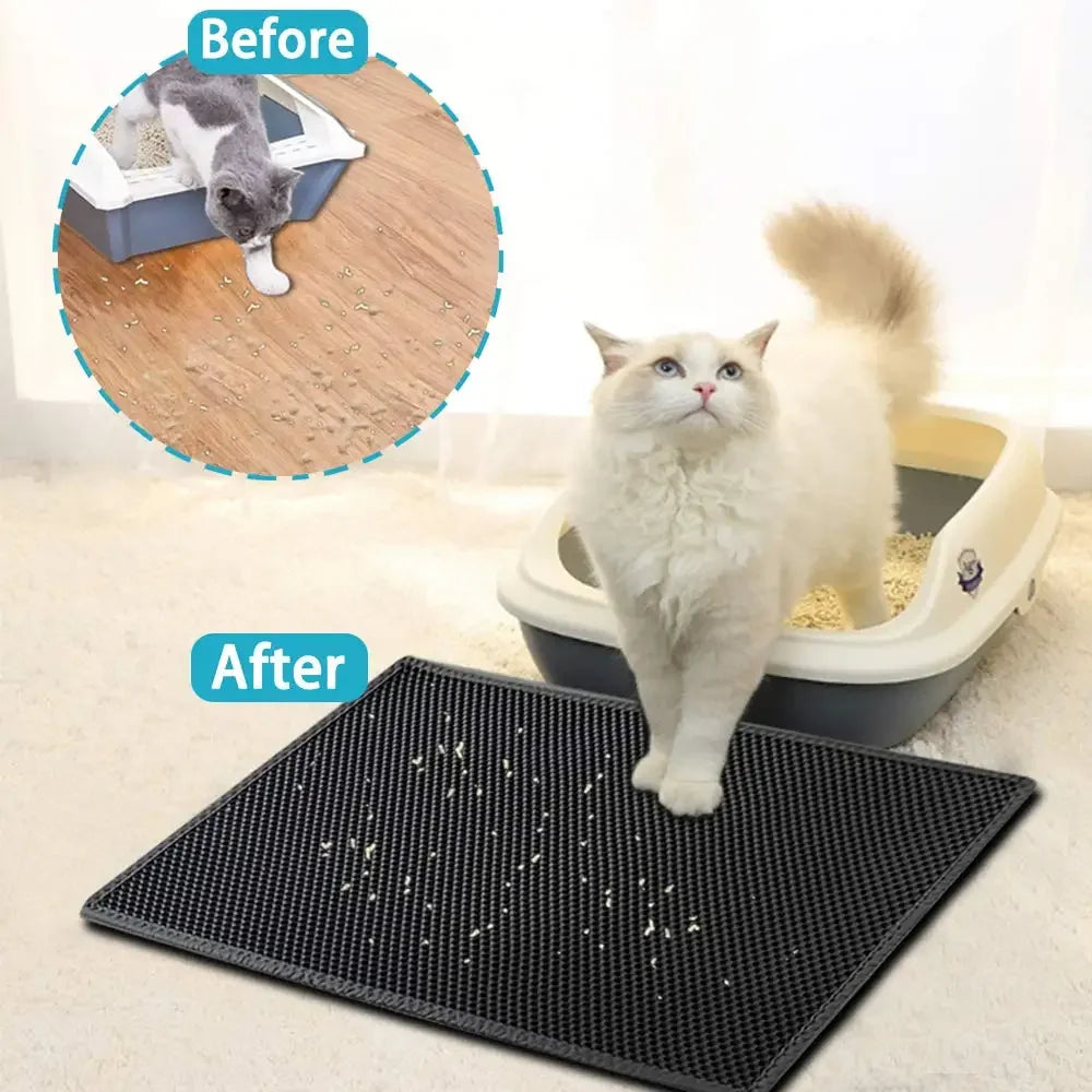 Double Cat Litter Mat