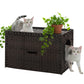 Rattan Hidden Litter Box House