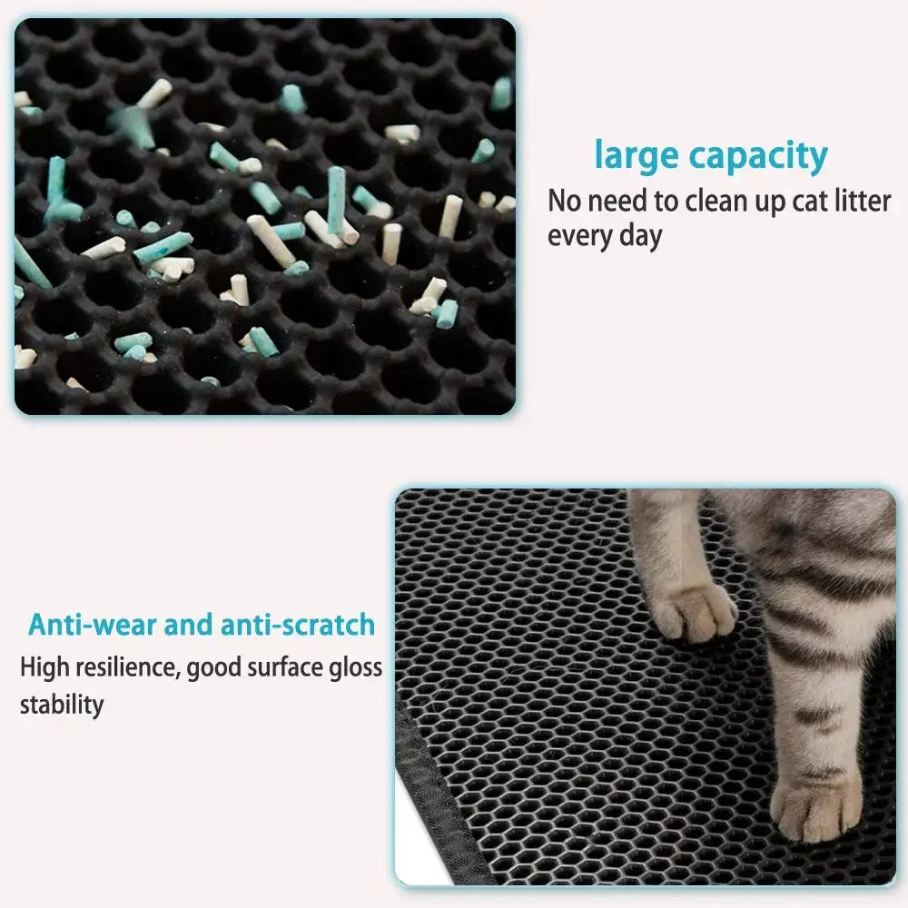 Double Cat Litter Mat