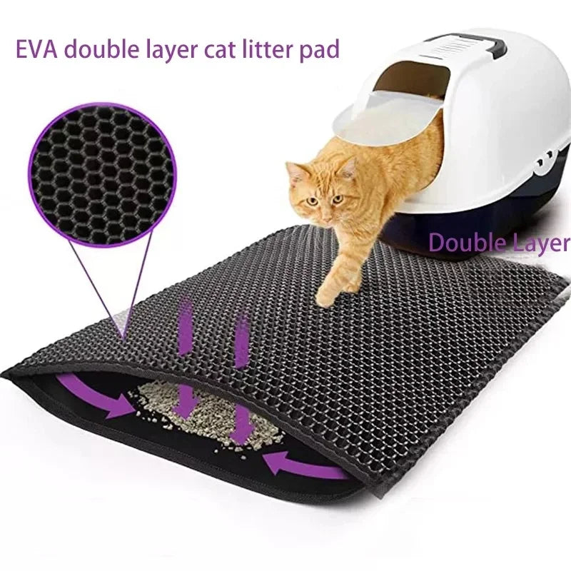 Double Cat Litter Mat