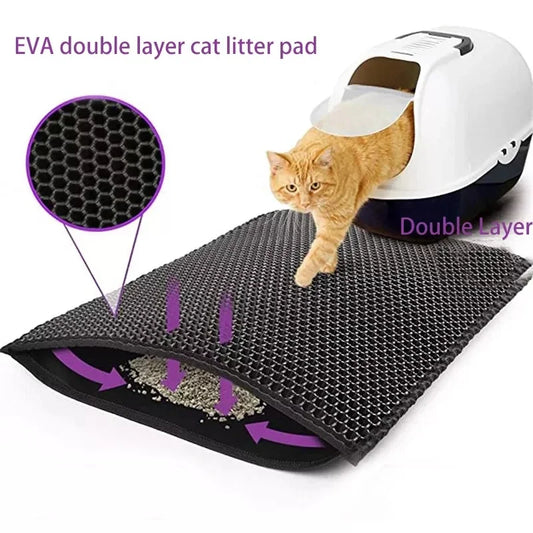 Double Cat Litter Mat